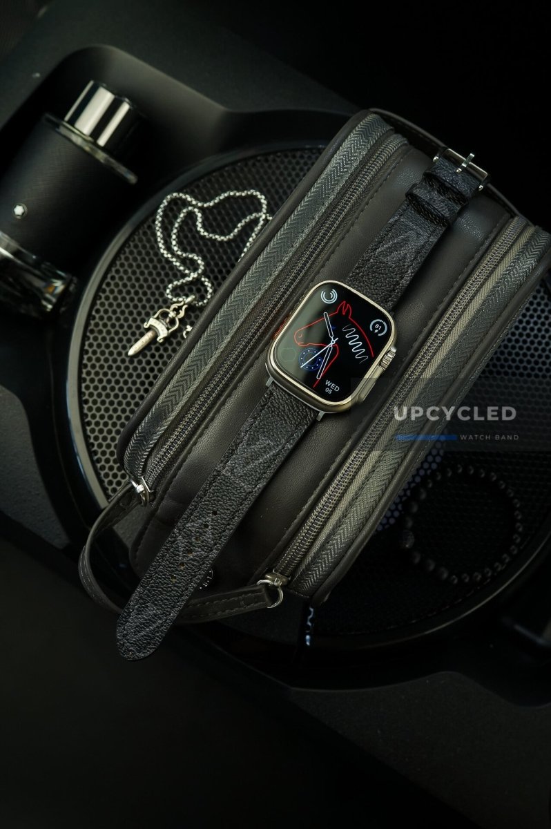 Upcycled Louis Vuitton Apple Watch Band