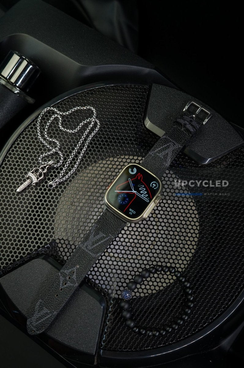 Upcycled LV Monogram Apple Watch Band